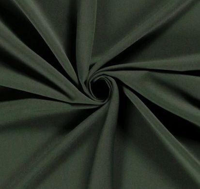 Gabardine uni &quot;dunkelgrün&quot;