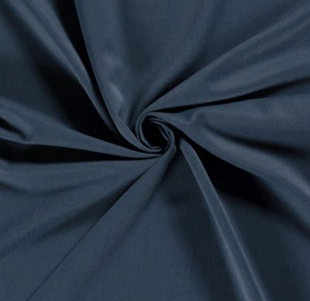 Gabardine uni &quot;indigoblau&quot;