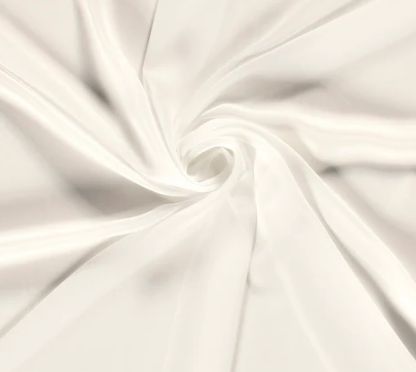 Chiffon uni &quot;wollweiss&quot;