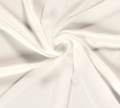 Chiffon uni &quot;wollweiss&quot;