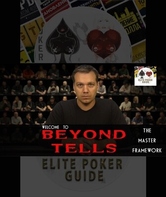 BEYOND TELLS - Elite Poker Course Cheap