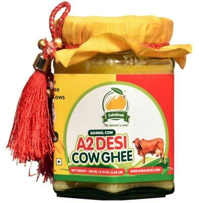 Vedic Bilona Hand Churned A2 Desi Cow Ghee - 200ml Vedic Bilona Hand Churned A2 Desi Cow Ghee - 200ml