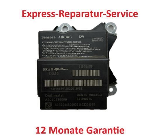 Reparatur Airbag Steuergerät FIAT 500 51918659 A2C30468000