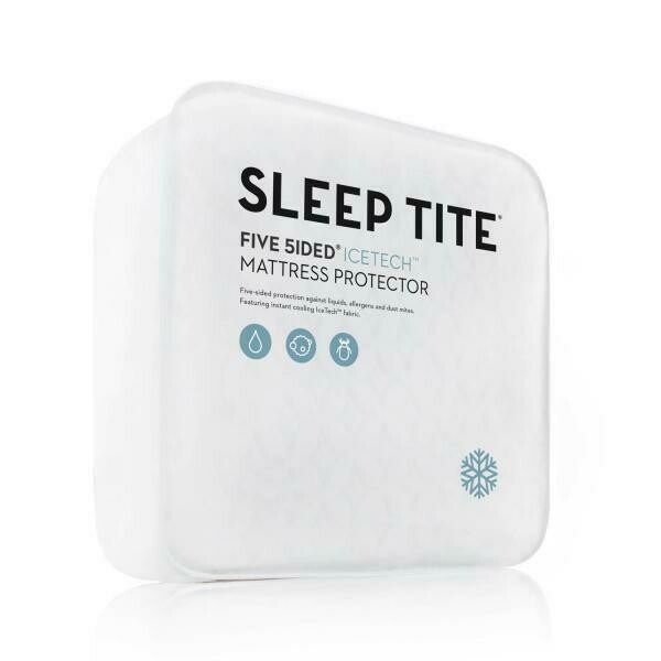 FIVE 5IDED SMOOTH MATTRESS PROTECTOR