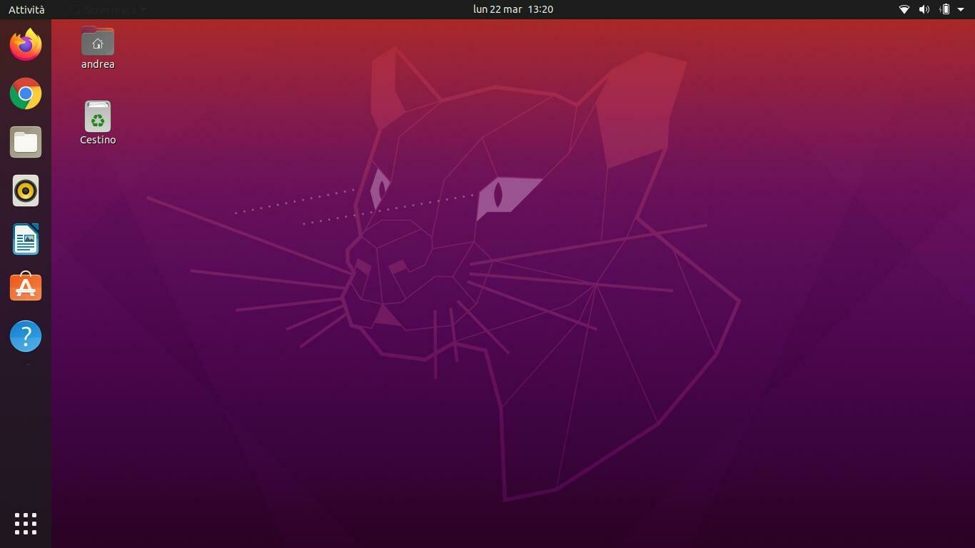 Installazione Ubuntu pacchetto Basic Installazione Ubuntu pacchetto Basic
