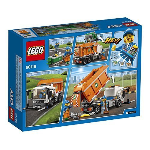 Camión de la basura, multicolor - Lego City modelo número 60118 de  248 piezas / edades 5-12