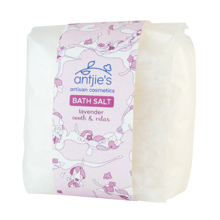 ANTJIES LAVENDER BATH SALT -500G – 100% NATURAL