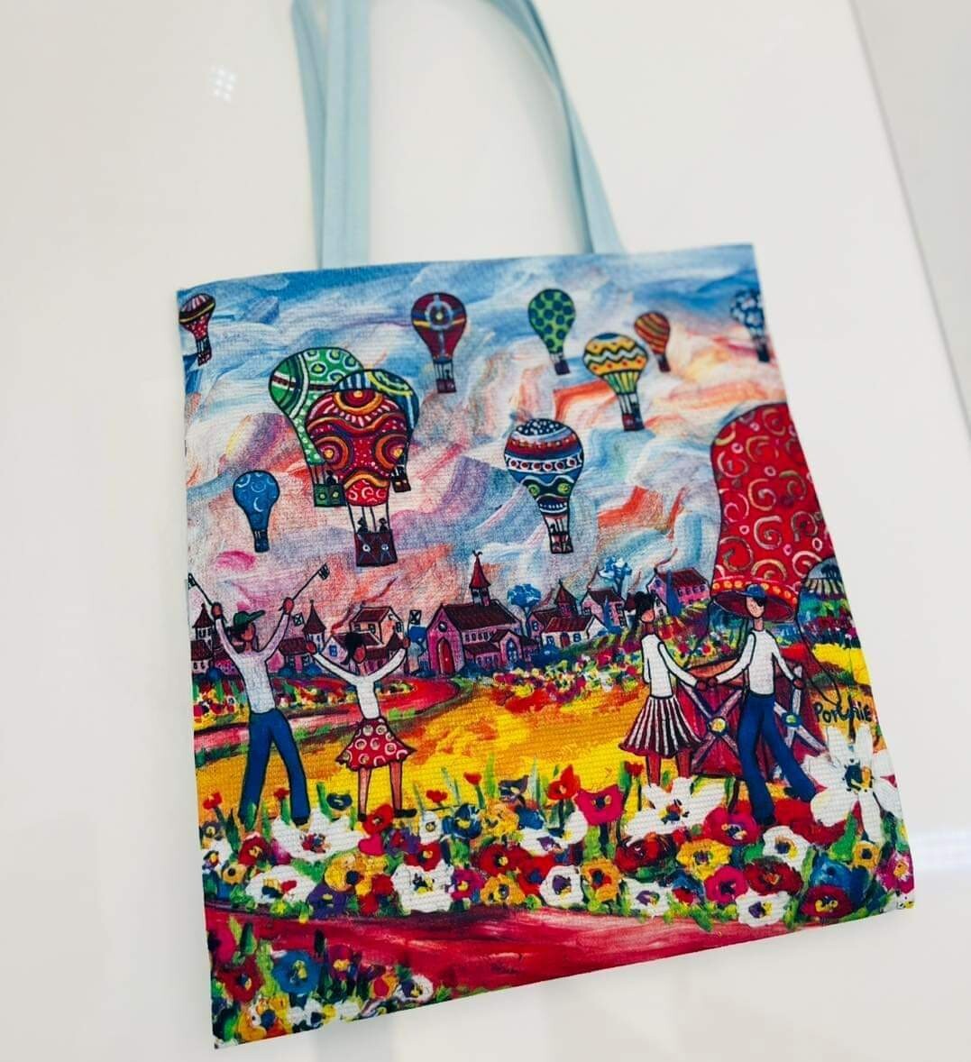 SHOPPER BAG - HOT AIR BALLOONS