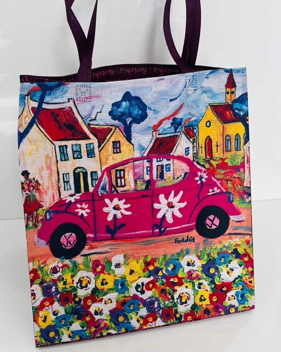 SHOPPER BAG - THE PINK BEETLE