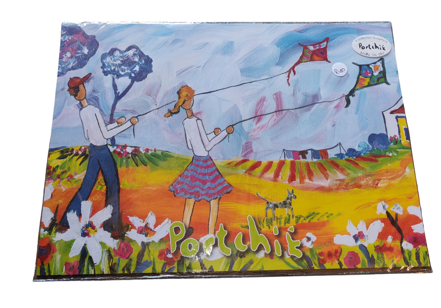 KIDS PLAYING AND KITES PLACEMATS - PORTCHIE