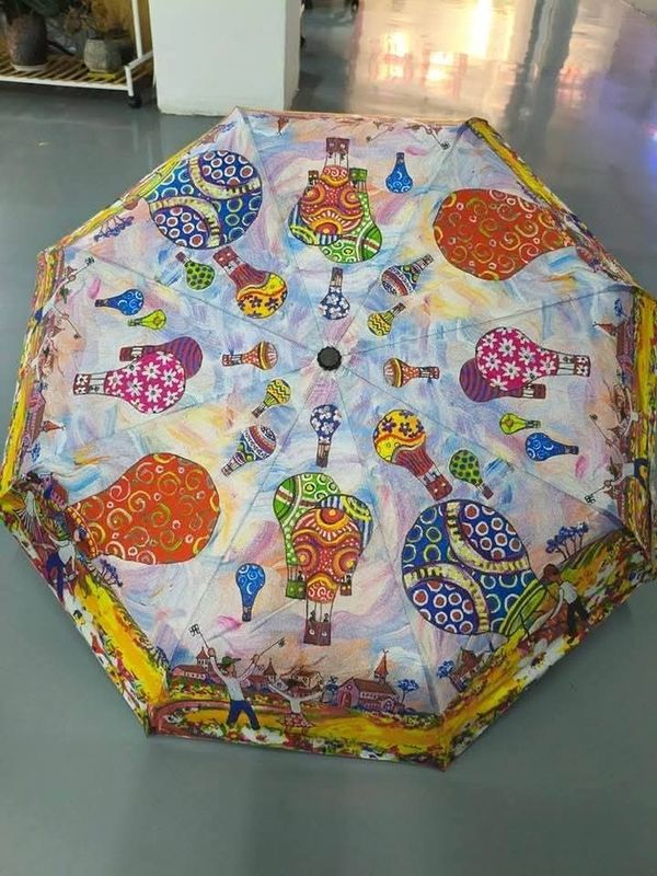 UMBRELLA WITH HOT AIRBALLOONS - PORTCHIE