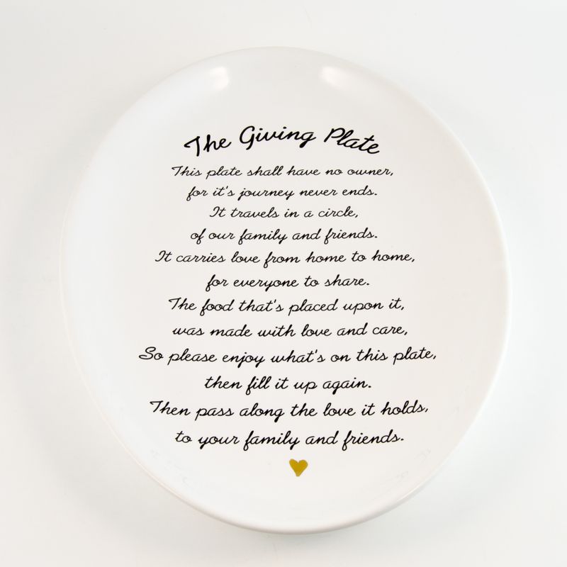 GIVING PLATE