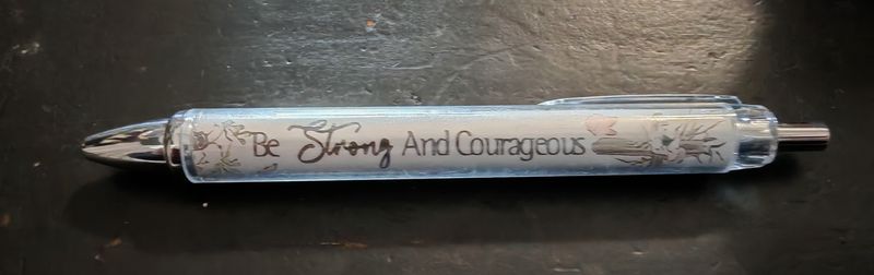 STRONG AND COURAGEOUS