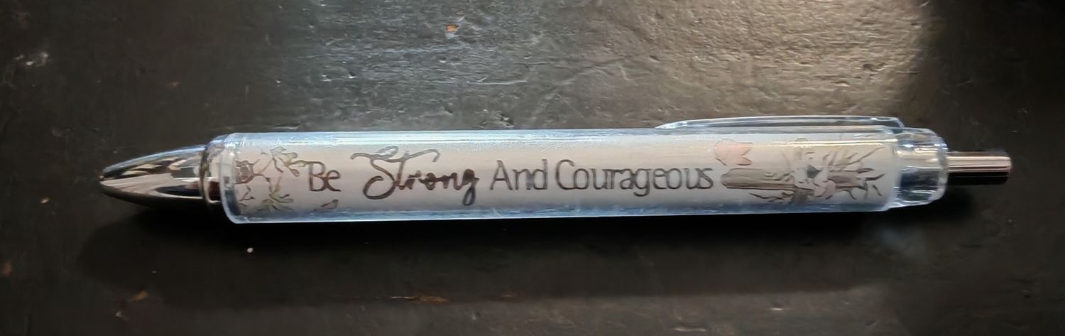 STRONG AND COURAGEOUS