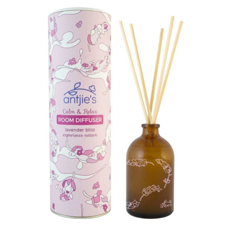 ANTJIES ROOM DIFFUSER – LAVENDER BLISS – NATURAL