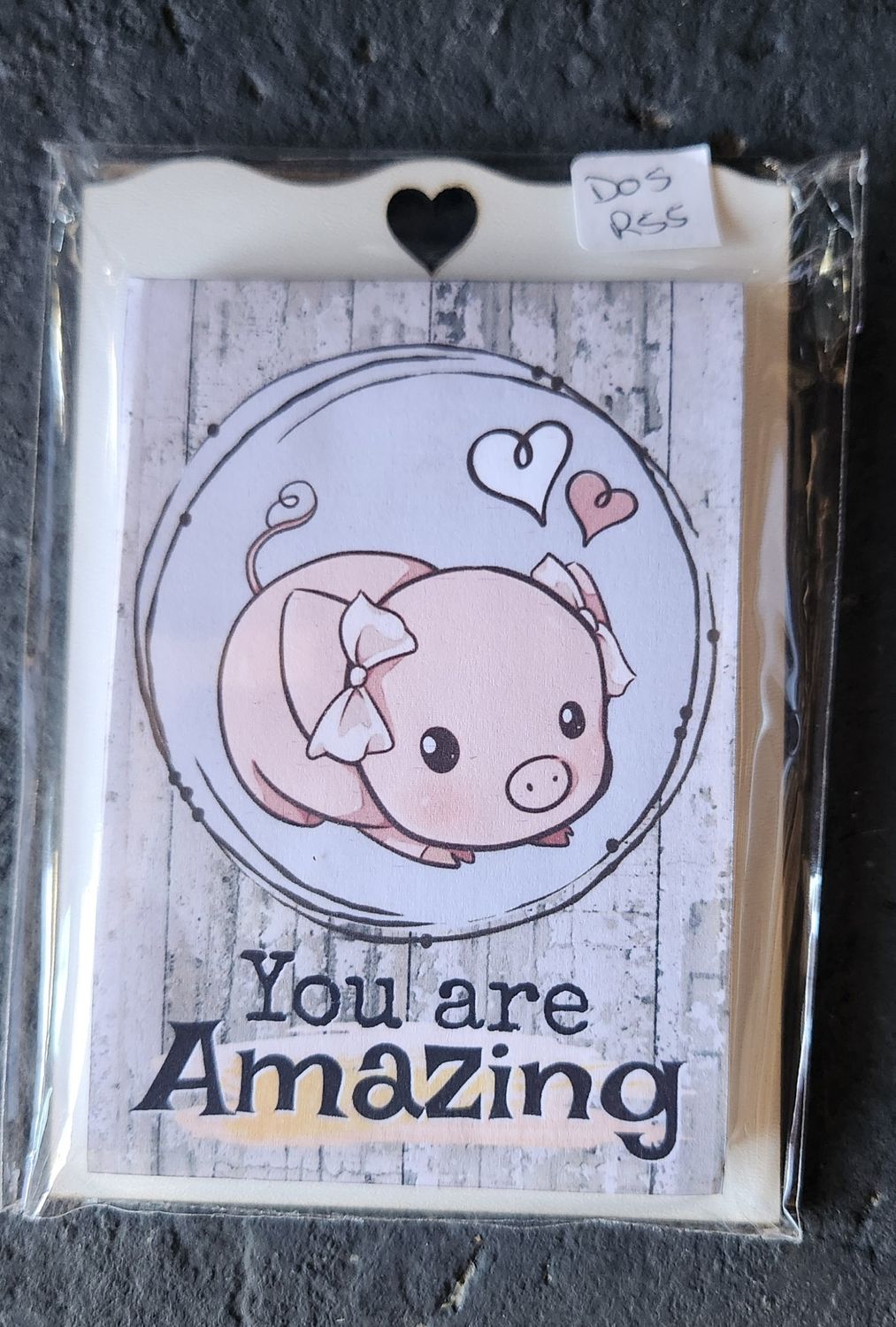 YOU ARE AMAZING " MAGNETIC NOTEPAD