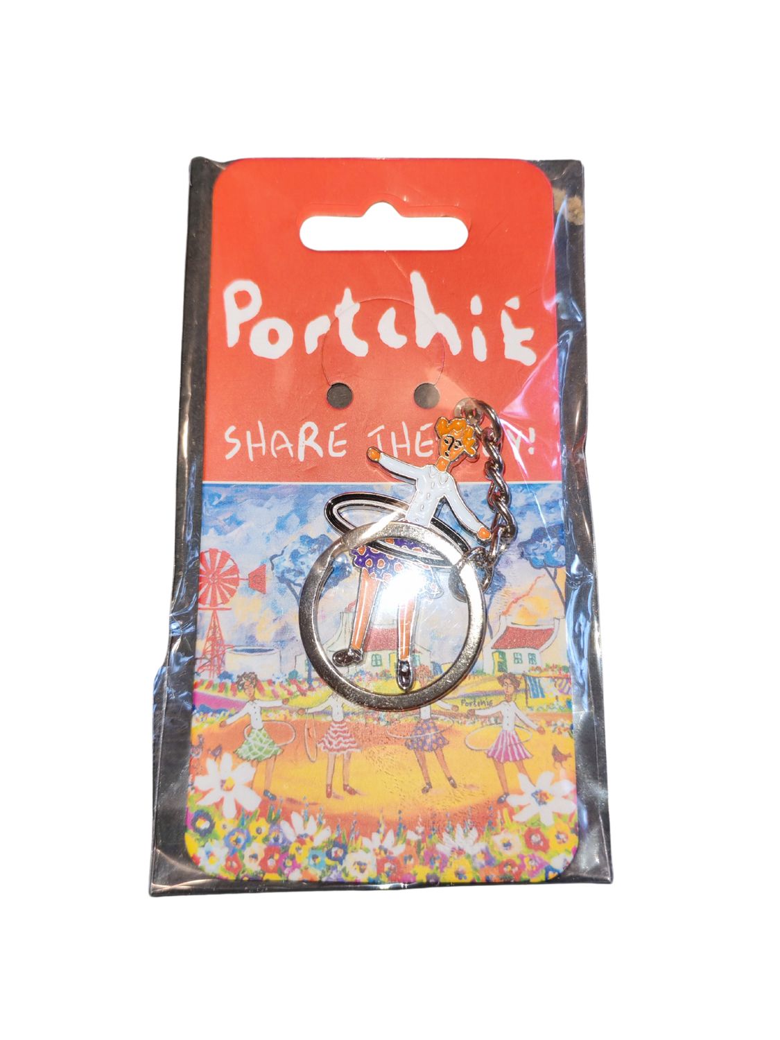 HOOLA HOOP KEYRING - PORTCHIE