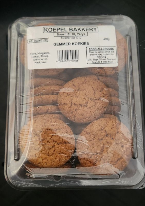 GINGER BISCUITS