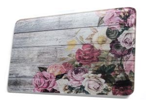 GLASS CUTTING BOARD - ROSES