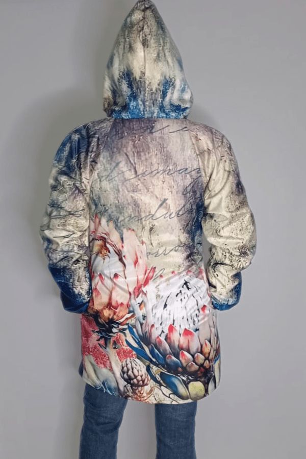 PASSIONATE PROTEA RAINCOAT