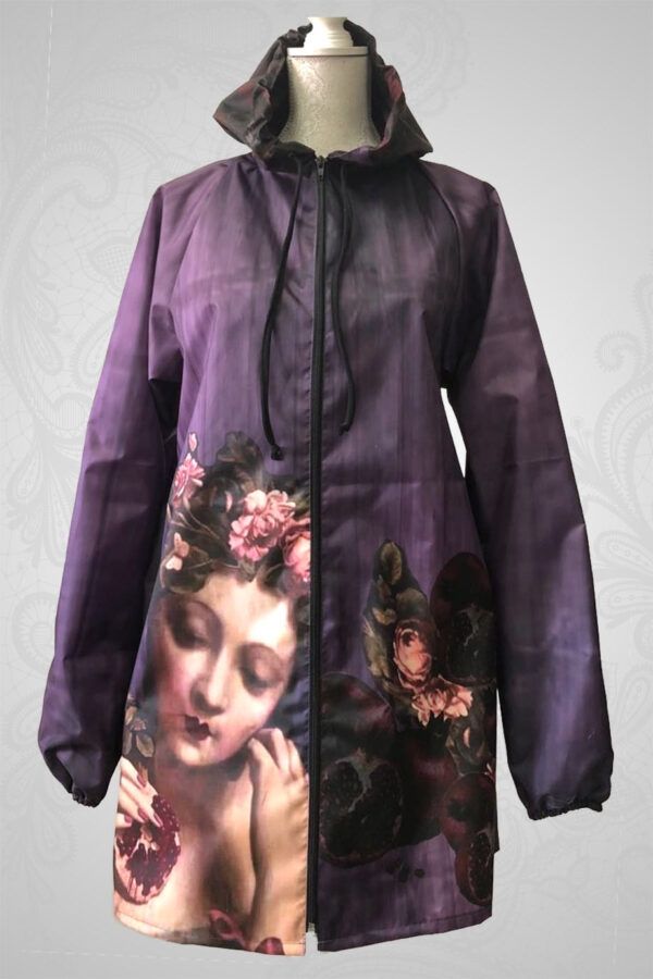 POMEGRANATE RAINCOAT