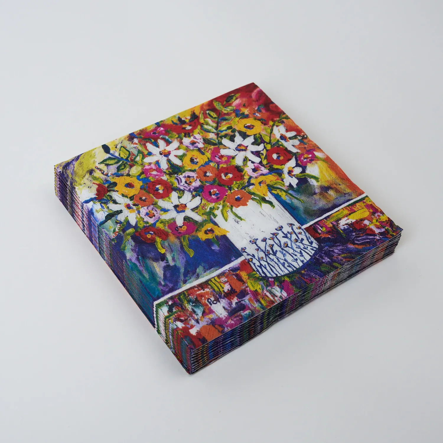 FLOWERS PAPER NAPKINS