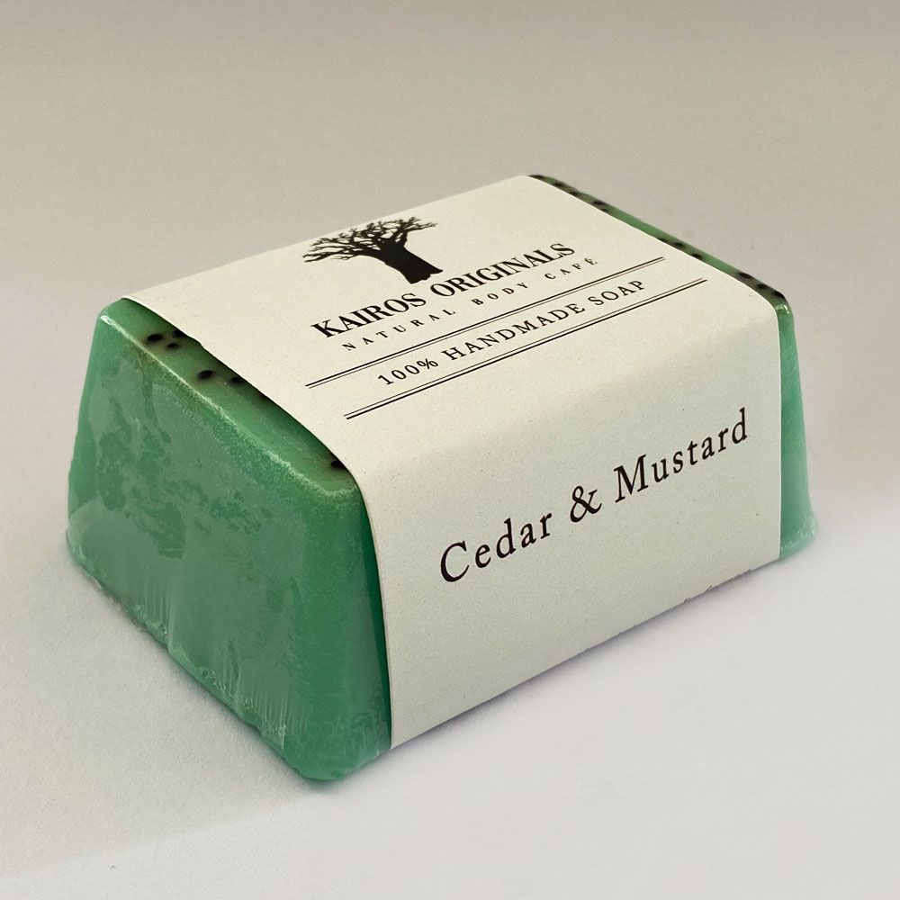 CEDAR AND MUSTARD SOAP