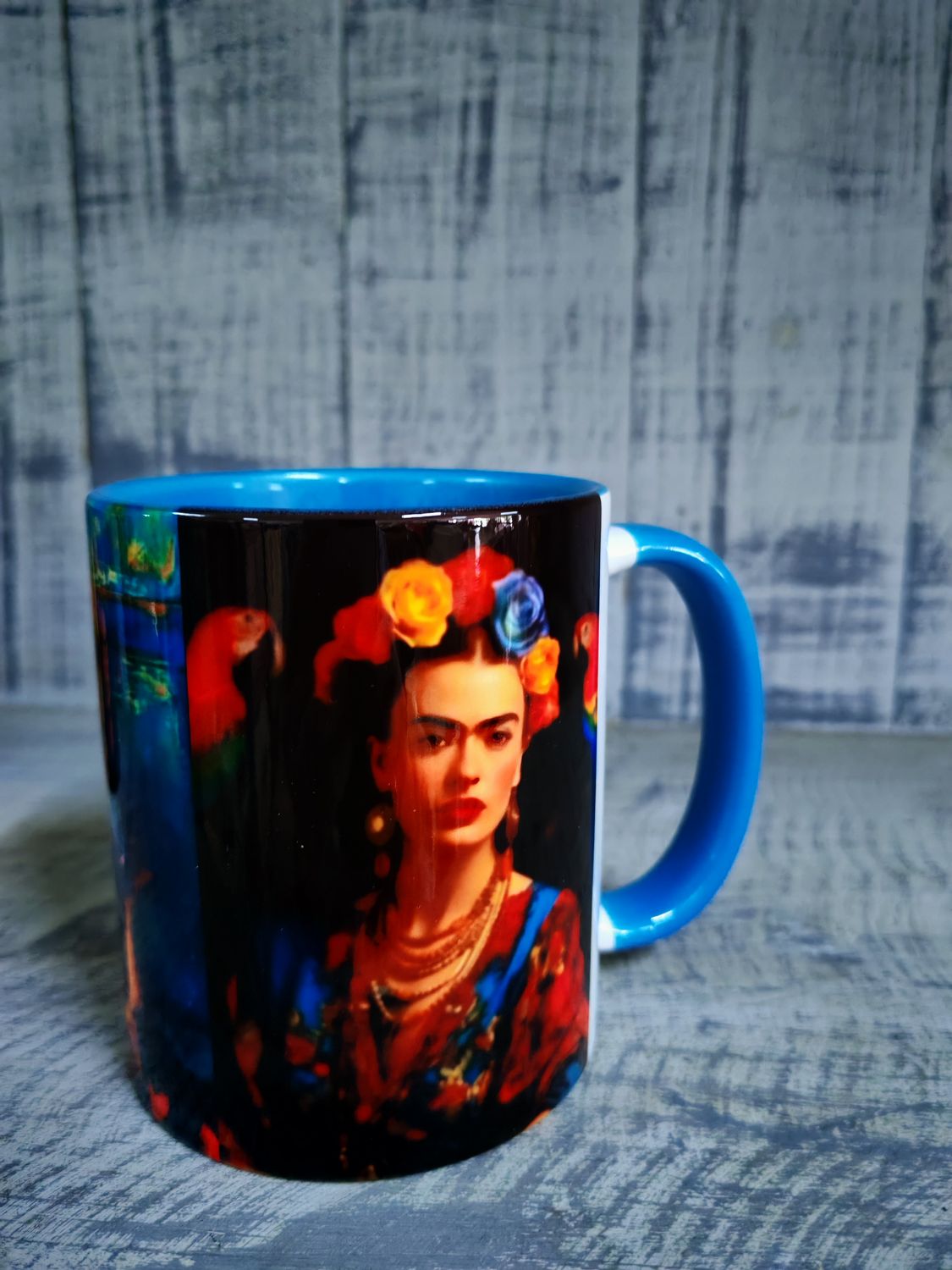 FRIDA KAHLO BLUE MUG