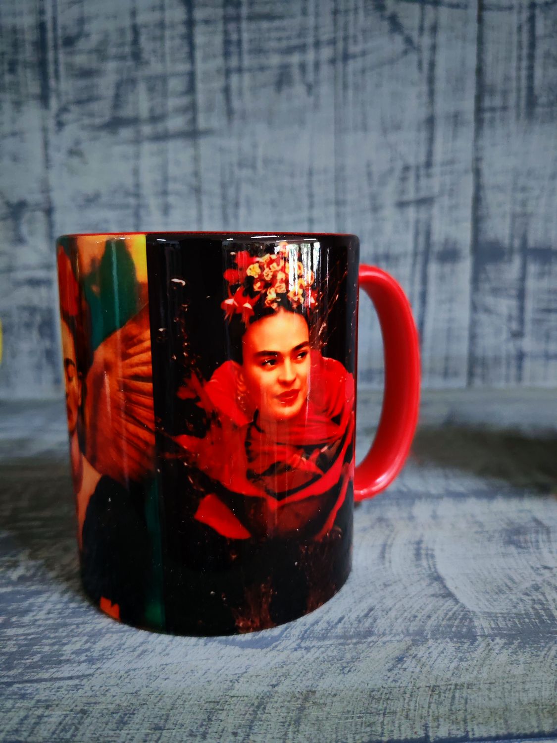FRIDA KAHLO RED MUG