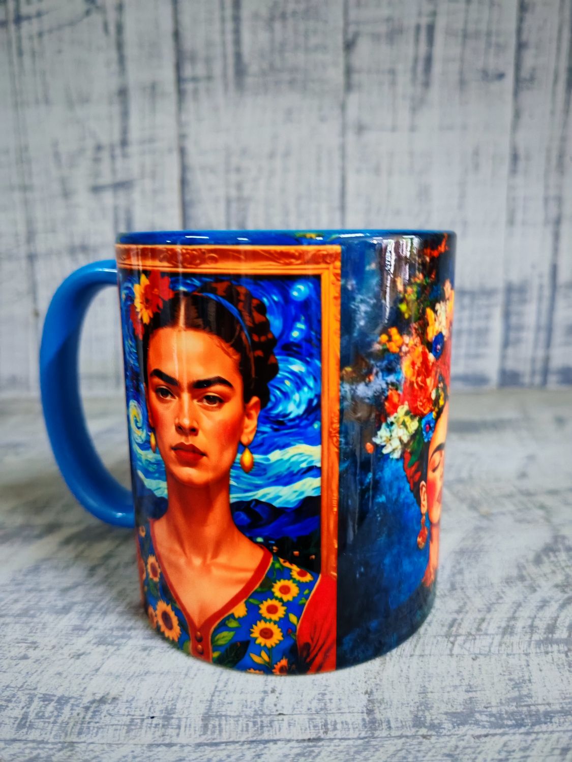 FRIDA KAHLO BLUE MUG