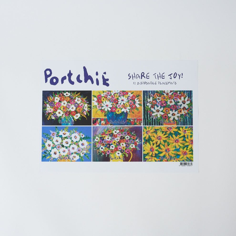 FLOWERS COLLECTION PLACEMATS - PORTCHIE