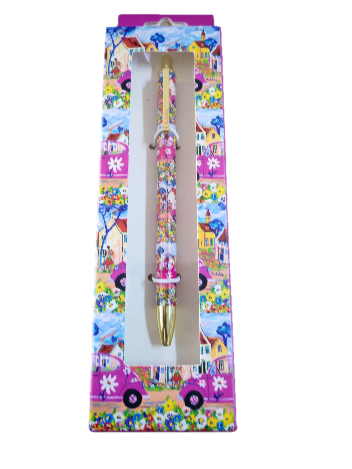 PORTCHIE PEN - PINK BEETLE