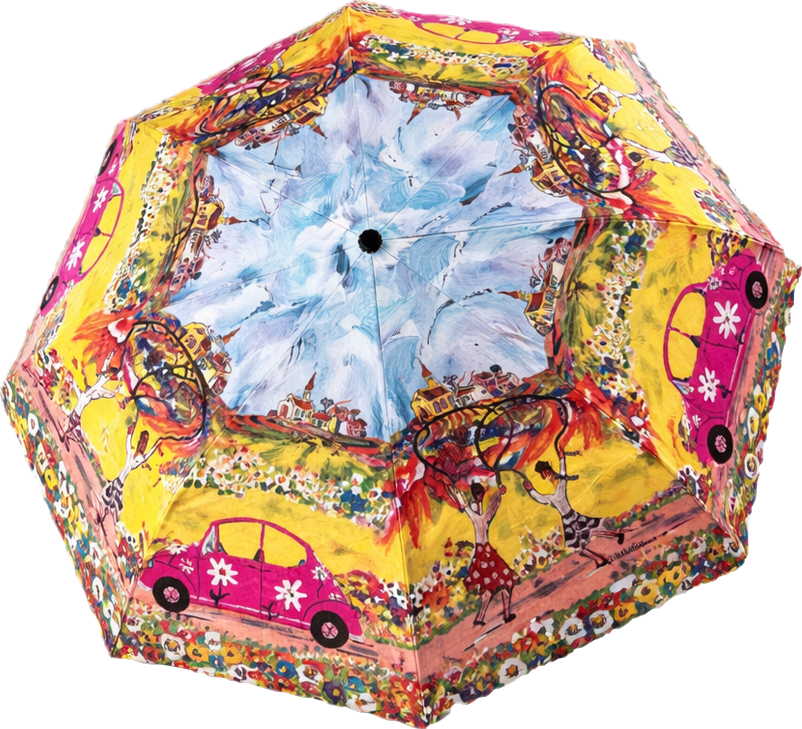 UMBRELLA -PINK BEETLE - PORTCHIE