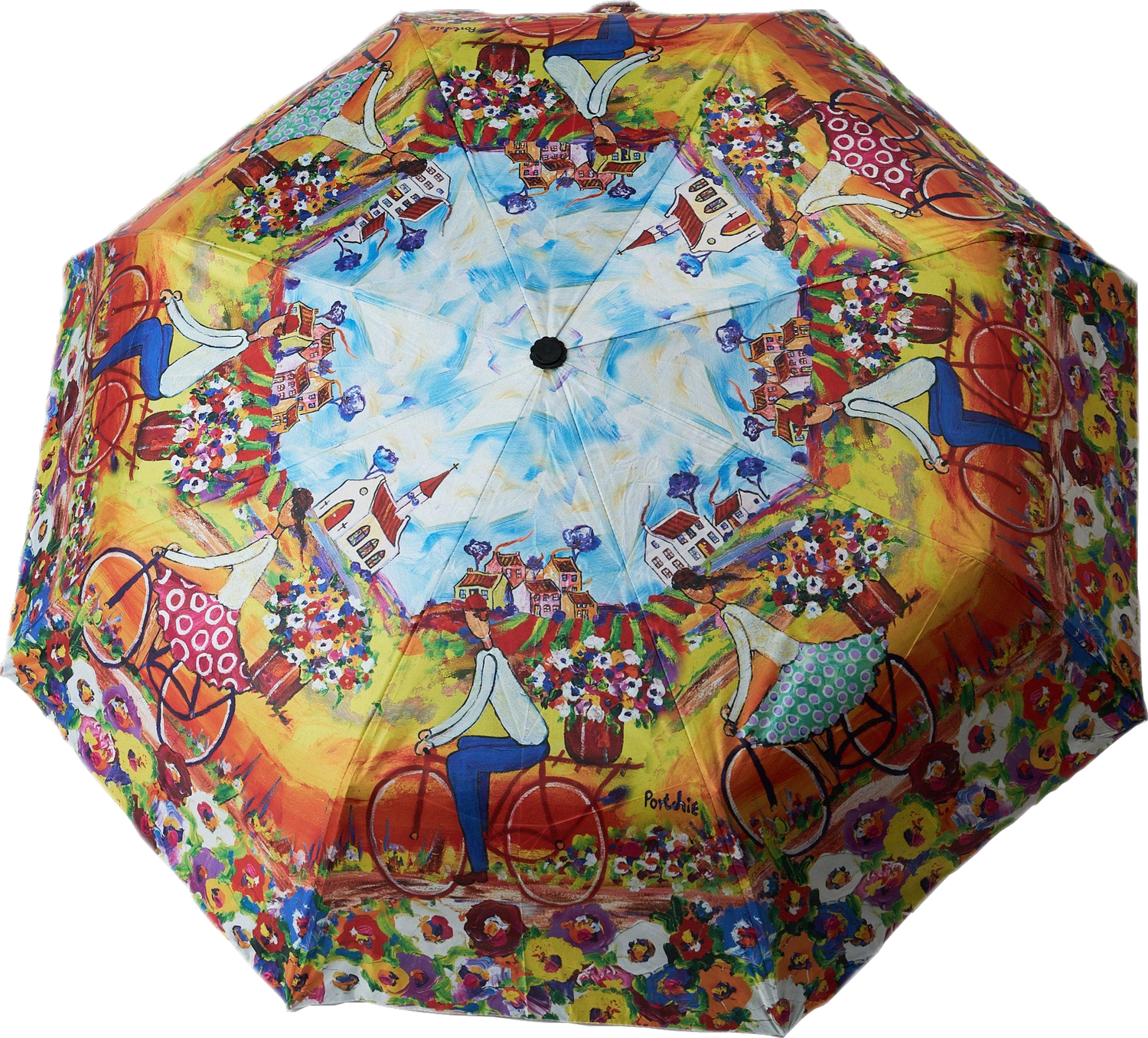 UMBRELLA -FLOWERS FOR AUNT JULIETTA - PORTCHIE0