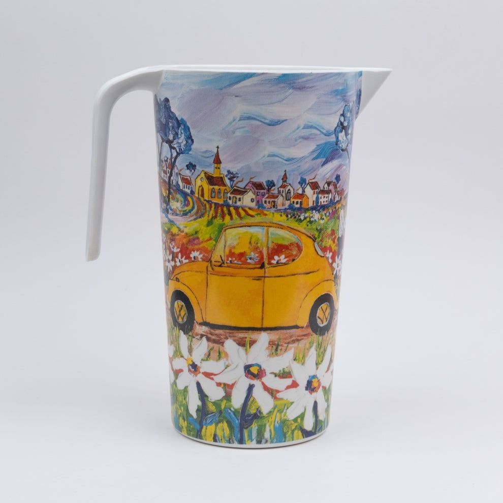 YELLOW BEETLE JUG - PORTCHIE