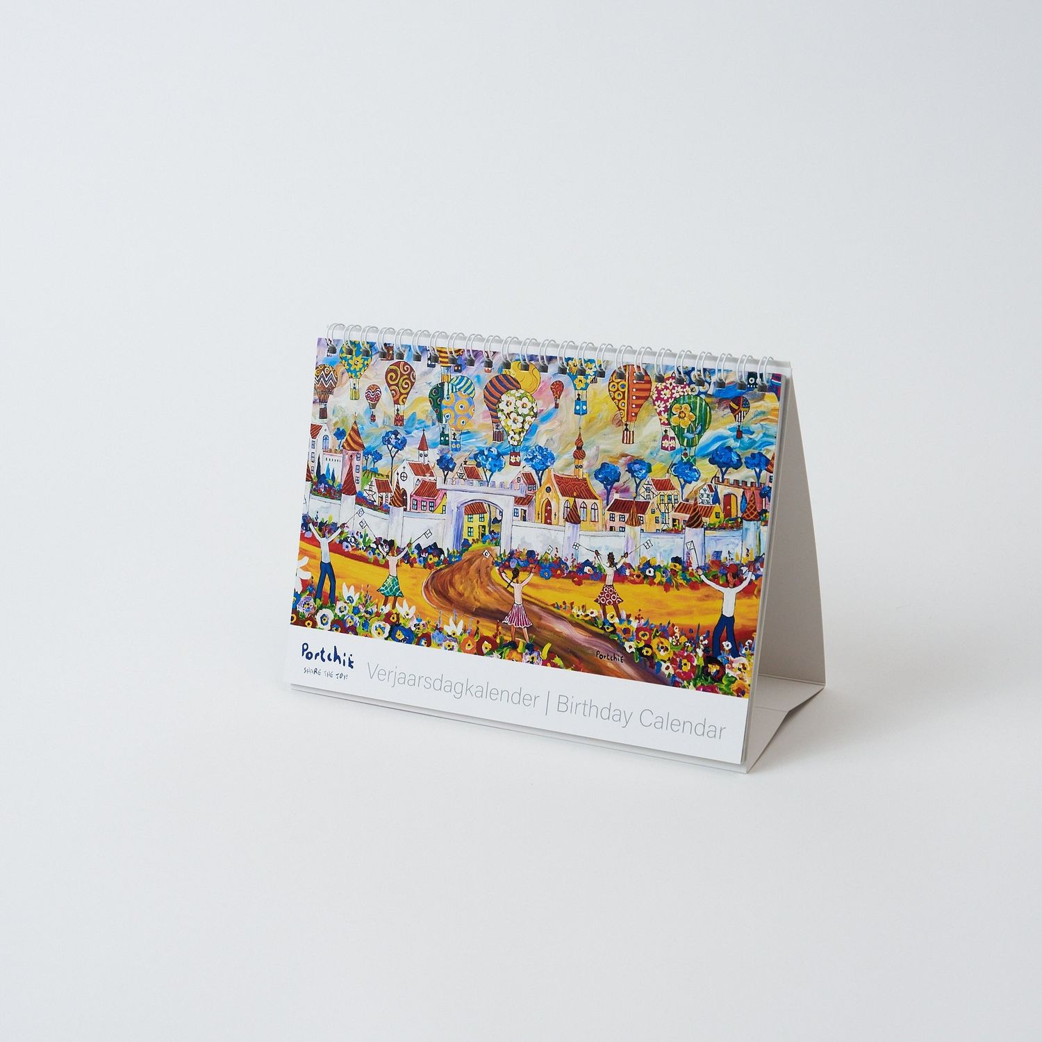 Birthday calendars - Hot air balloons