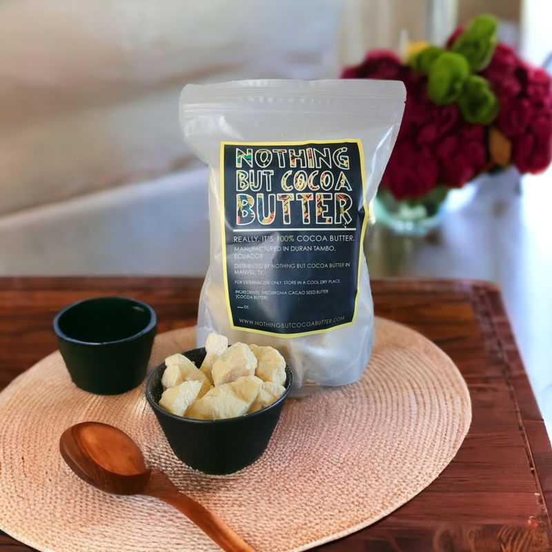 Pure Unrefined Cocoa Butter