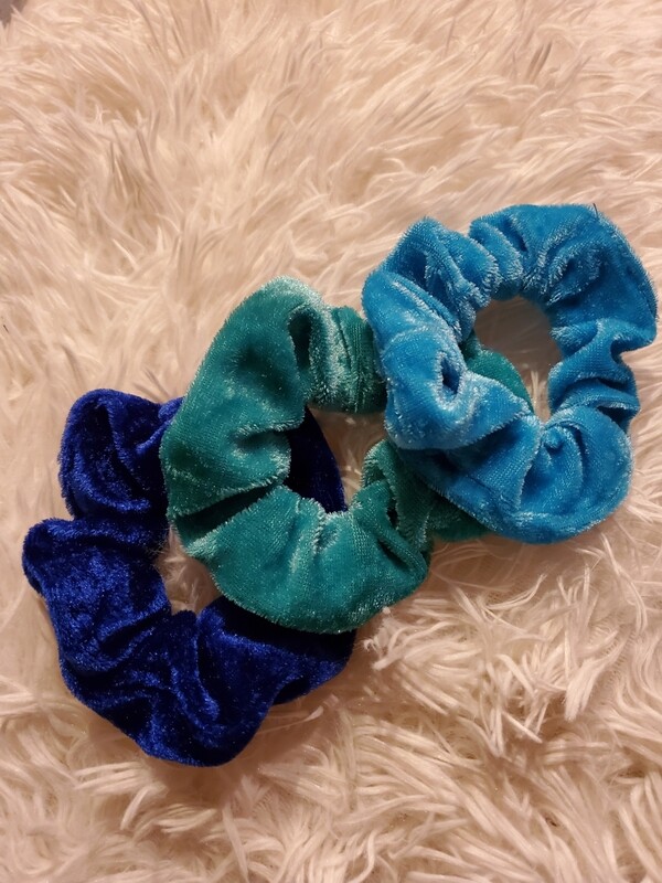 &quot;Ocean&quot; Scrunchie Set