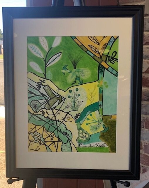 Title: Flowering of Hope (original)