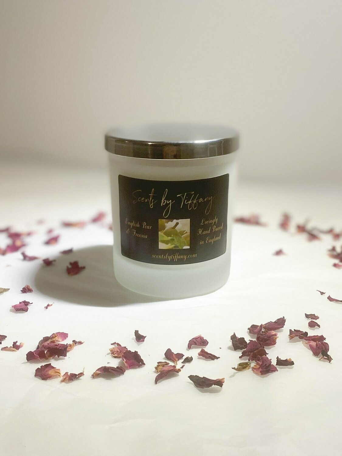 English Pear & Freesia 30cl frosted  Vessel