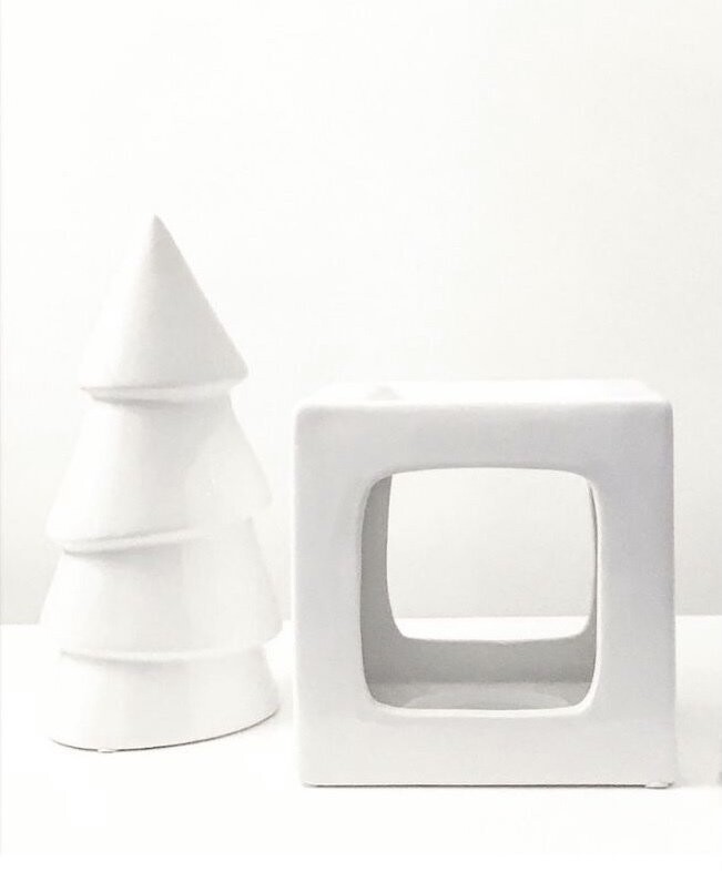 White Talin Wax Burner
