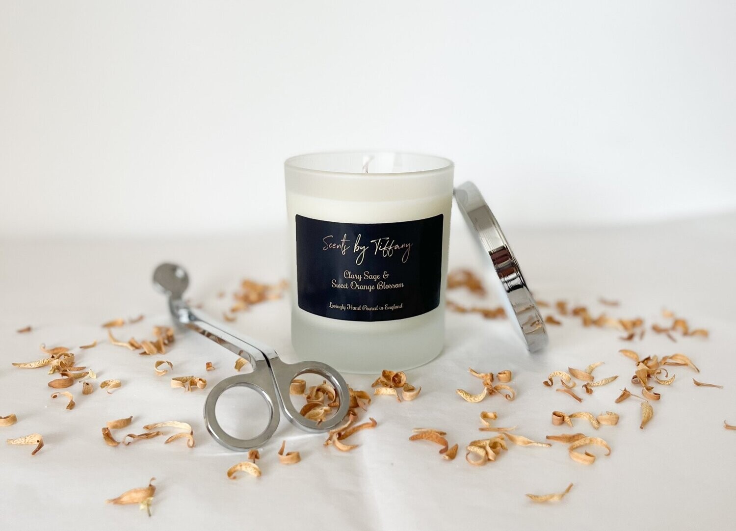 Clary Sage & Sweet  Orange blossom frosted 30cl