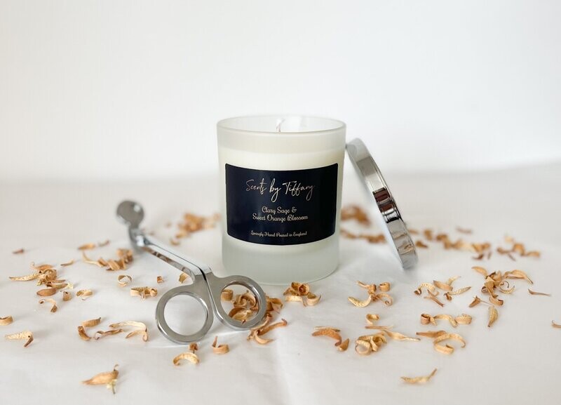 Clary Sage & Sweet  Orange blossom frosted 30cl
