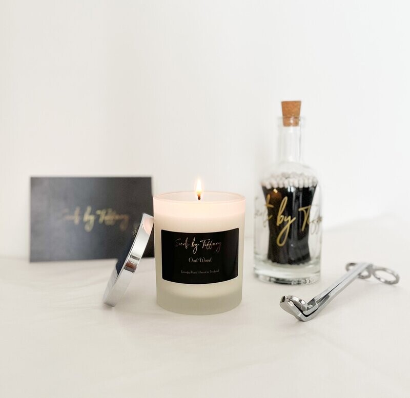 Oud Wood Frosted vessel 30cl