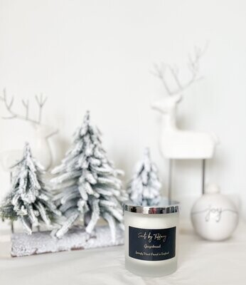 Gingerbread frosted candle 30cl