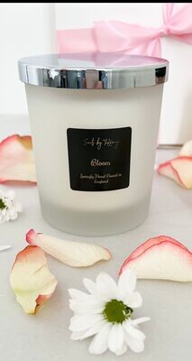 Bloom 30cl frosted candle