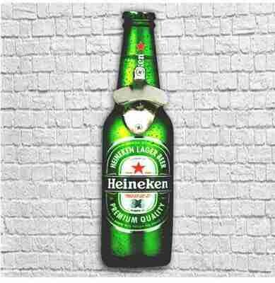 Abridor de Garrafas Cerveja Heineken ref. 1099