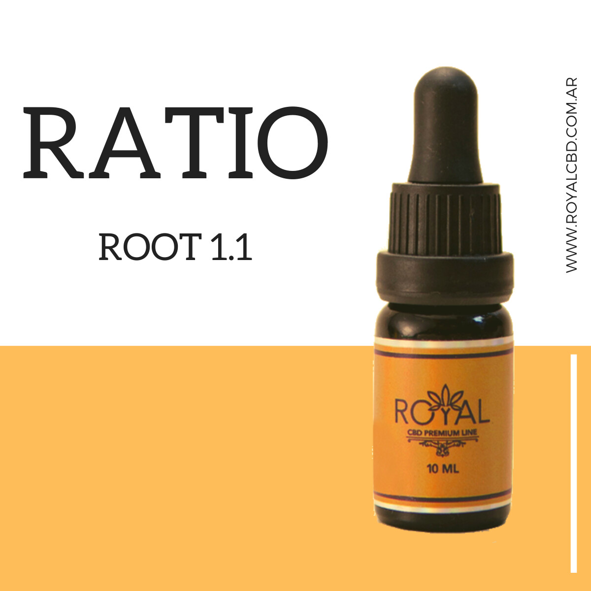 Aceite Sublingual Root Ratio 1a1 - 10ml