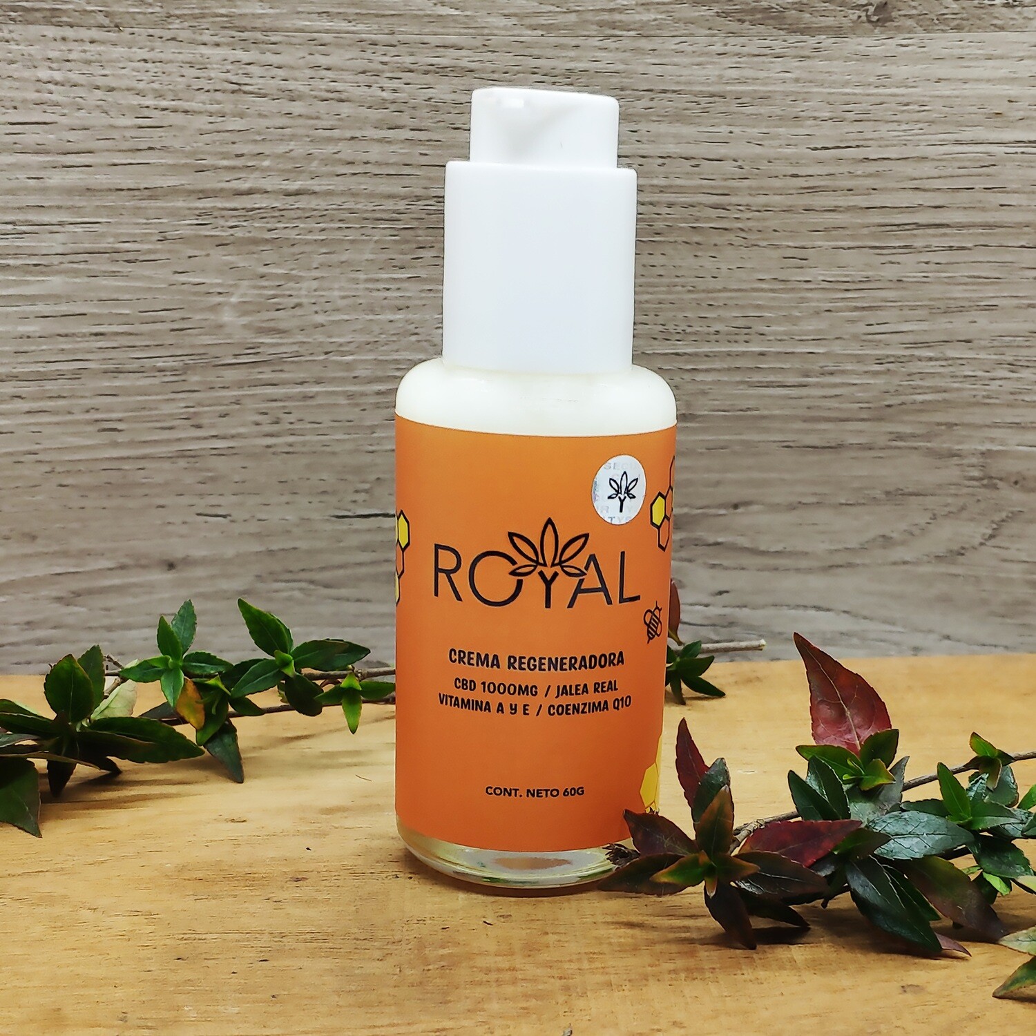 Crema Facial Regeneradora 1000MG + Jalea Real