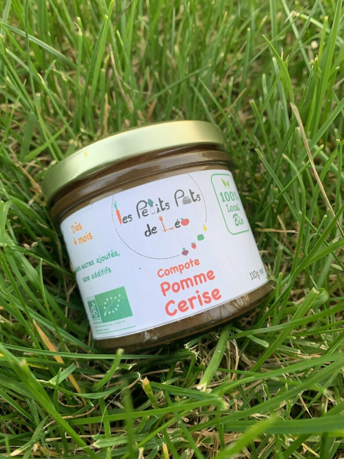 Puree 100 Pomme Cerise